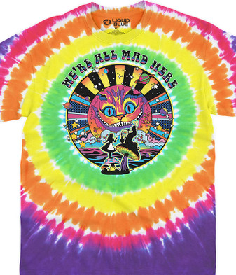 Alice Silhouette 2 Tie-Dye T-Shirt Tee by Liquid Blue