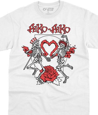 Aiko Aiko White T-Shirt Tee by Liquid Blue