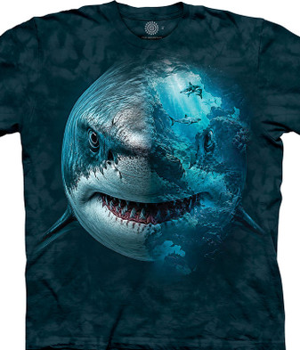 SpiritScape Great White Classic Cotton T-Shirt by The Mountain