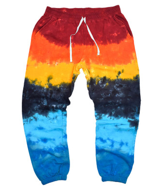Liquid Blue Icarus 1975 Comfort Colors Tie-Dye Sweatpants
