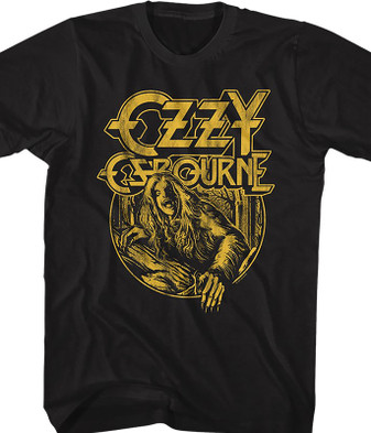 Ozzy Bark At The Moon Black T-Shirt