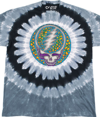 Grateful Dead Rusty Blue T-Shirt by Liquid Blue