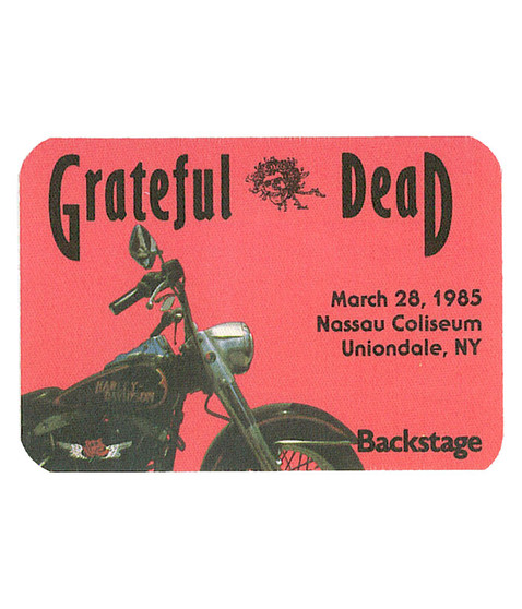The Vault Grateful Dead 1985 03-28 Backstage Pass Liquid Blue