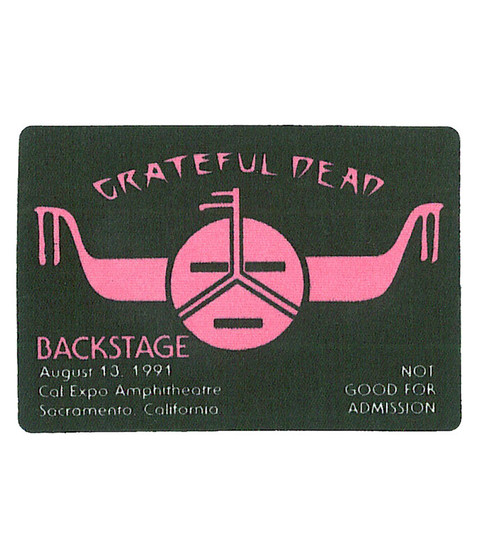 The Vault Grateful Dead 1991 08-13 Backstage Pass Liquid Blue