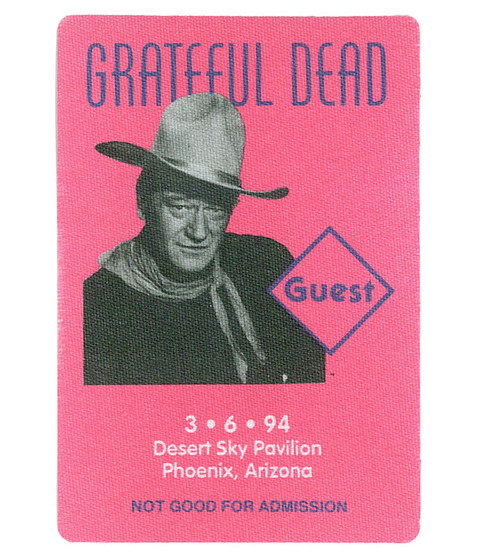 The Vault Grateful Dead 1994 03-06 Backstage Pass Liquid Blue