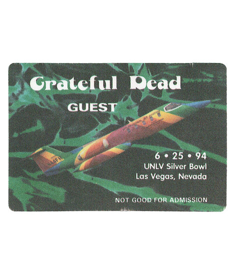 The Vault Grateful Dead 1994 06-25 Backstage Pass Liquid Blue