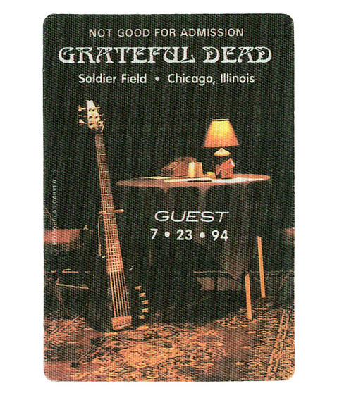 The Vault Grateful Dead 1994 07-23 Backstage Pass Liquid Blue