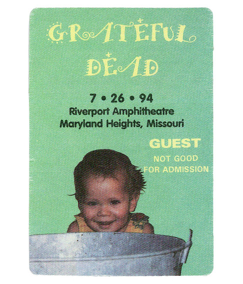 The Vault Grateful Dead 1994 07-26 Backstage Pass Liquid Blue