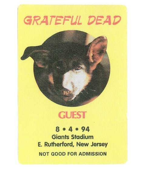 The Vault Grateful Dead 1994 08-04 Backstage Pass Liquid Blue