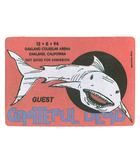 The Vault Grateful Dead 1994 12-08 Backstage Pass Liquid Blue