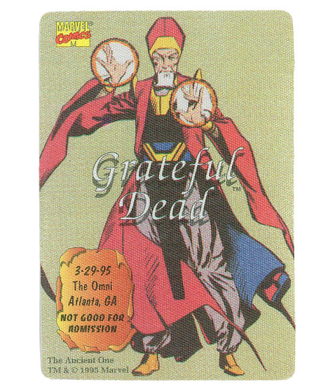 The Vault Grateful Dead 1995 03-29 Backstage Pass Liquid Blue