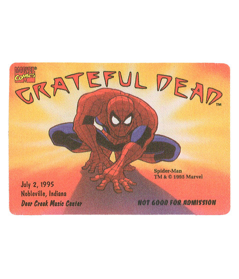 The Vault Grateful Dead 1995 07-02 Backstage Pass Liquid Blue