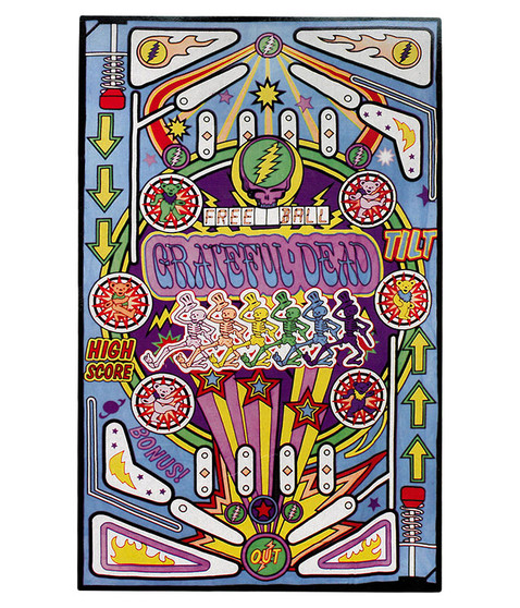 Grateful Dead GD Pinball Machine Tapestry Grateful Dead GD Pinball Machine Tapestry