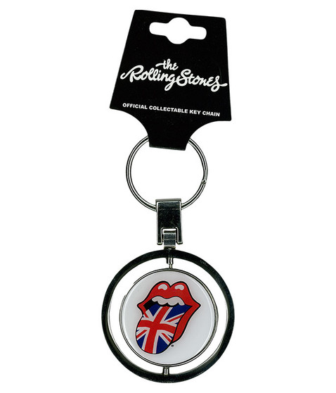Rolling Stones Spin Keychain