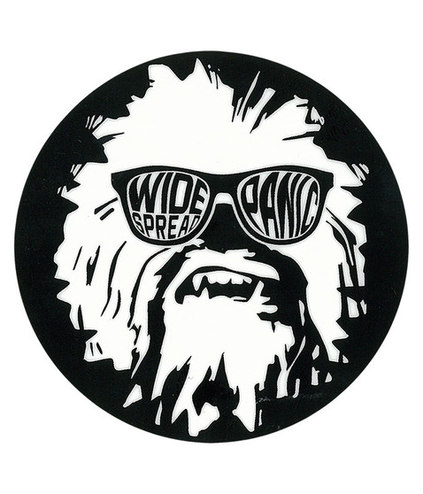 Widespread Panic Wukee Glasses Black Sticker