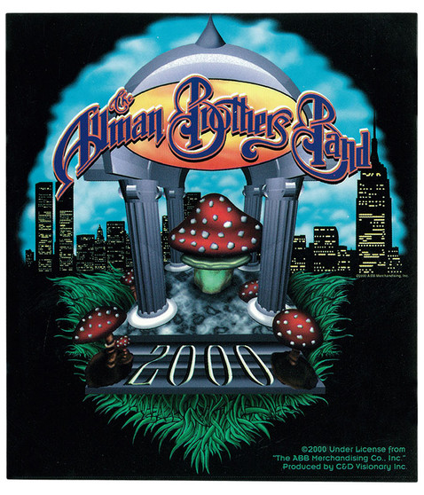 Allman Brothers Temple Sticker