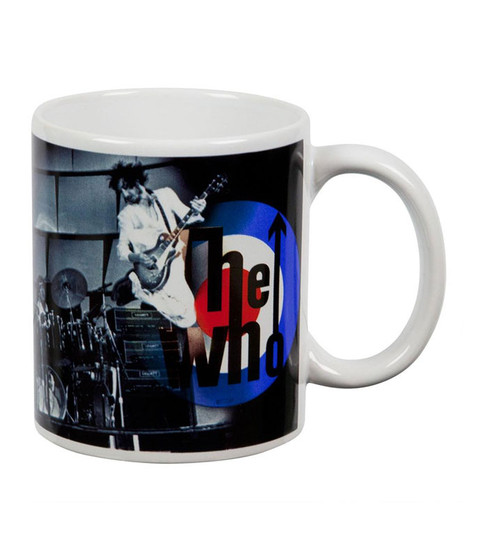 The Who On Stage White Mug