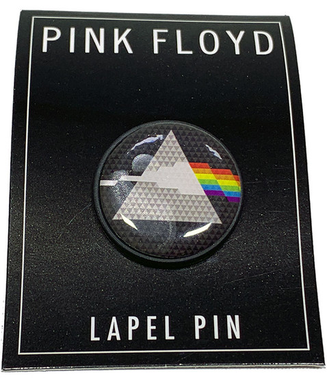 Pink Floyd Dark Side Circle Lapel Pin