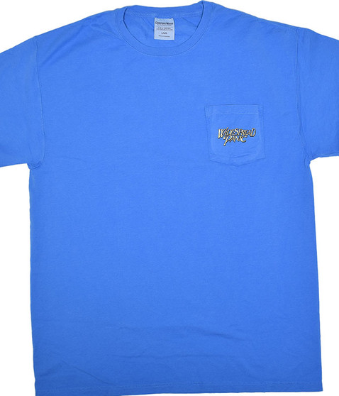 Widespread Panic St Augustine Pocket Blue T-Shirt Tee