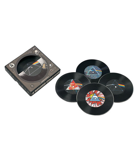 Pink Floyd Records Coaster Set