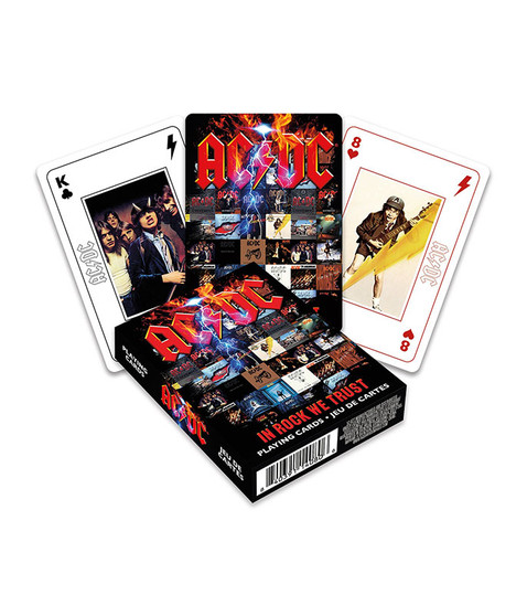 AC-DC Playing Cards