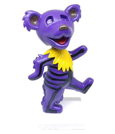 Grateful Dead Bobblehead Dancing Skeleton Bear Purple