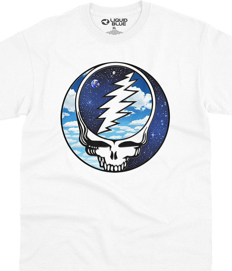 Grateful Dead Steal Your Sky Space T-Shirt Tee by Liquid Blue