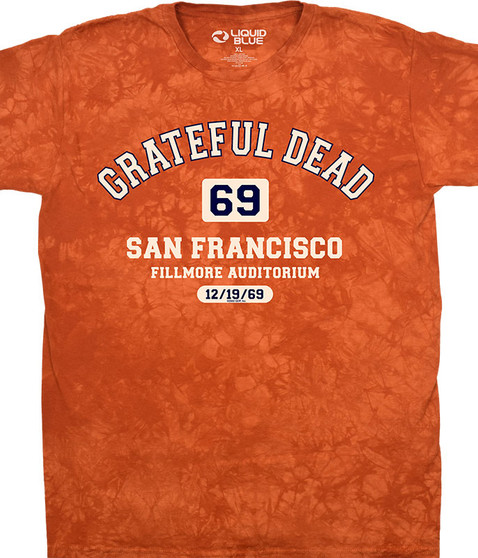 Grateful Dead San Francisco 69 T-Shirt Tee by Liquid Blue