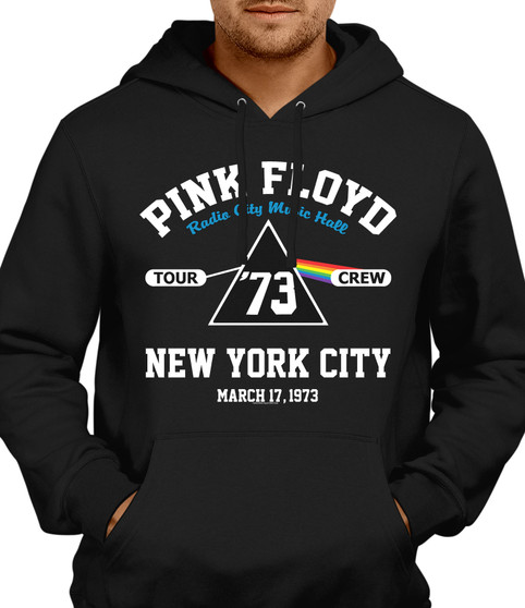 Pink Floyd Radio City Crew Hoodie by Liquid Blue