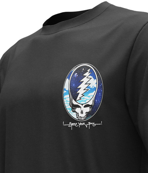 Grateful Dead Steal Your Sky Space Chest T-Shirt Tee by Liquid Blue