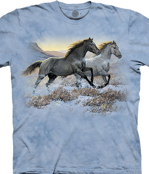 Running Free Classic Cotton T-Shirt by The Mountain