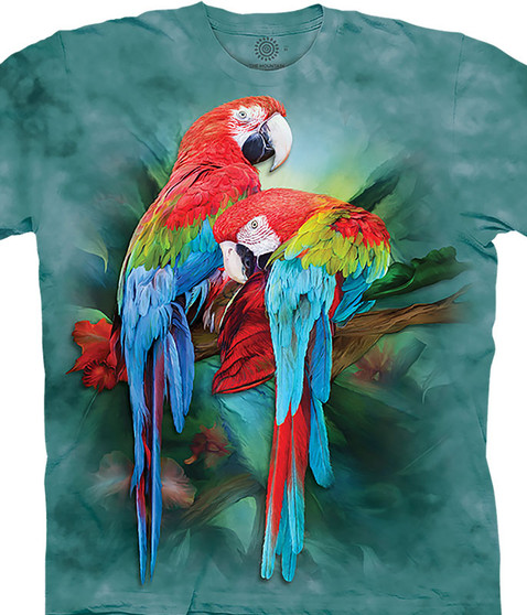 Macaw Mates Classic Cotton T-Shirt by The Mountain