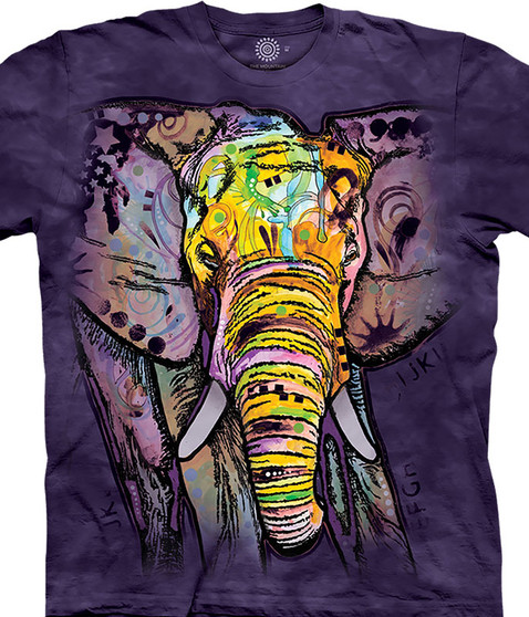 Russo Elephant Classic Cotton T-Shirt by The Mountain