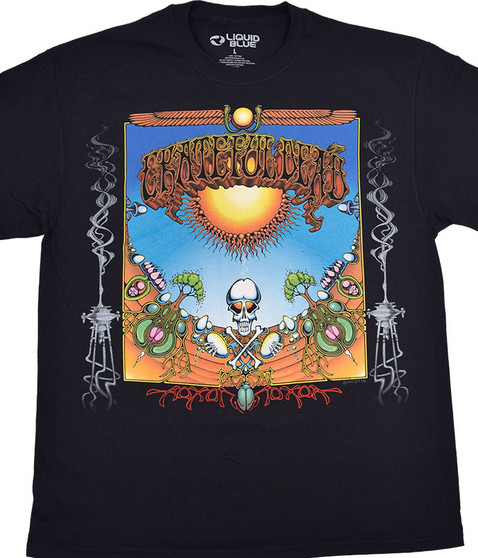Grateful Dead Aoxomoxoa Black T-Shirt Grateful Dead Aoxomoxoa Black T-Shirt