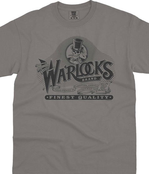 Grateful Dead Warlocks Gray Comfort Colors T-Shirt Tee Liquid Blue