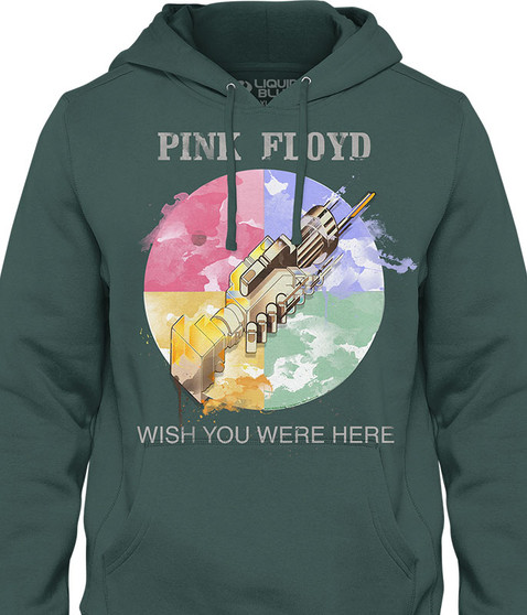 Pink Floyd Shine On Hoodie by Liquid Blue