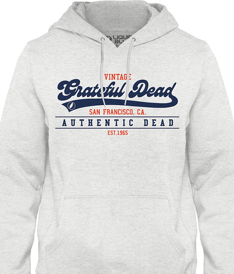 Grateful Dead Vintage Dead Hoodie by Liquid Blue