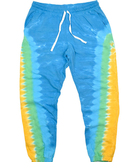 Liquid Blue Let It Grow Comfort Colors Tie-Dye Sweatpants