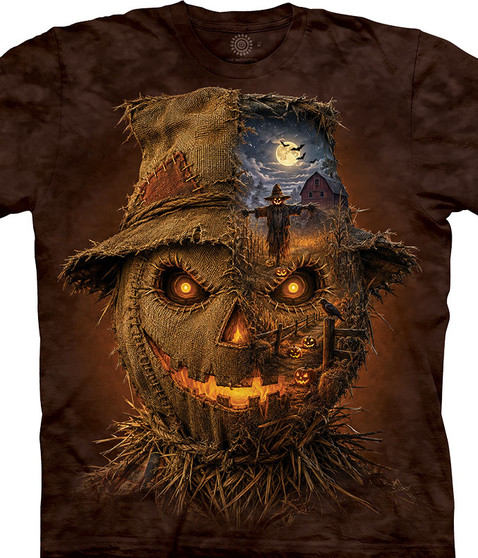 SpiritScape Scarecrow Jack Classic Cotton T-Shirt by The Mountain