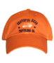 Grateful Dead GD Trucking Hat Orange Hat Liquid Blue