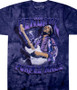 Jimi Hendrix Purple Haze Tie-Dye T-Shirt Tee Liquid Blue