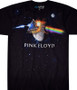 Pink Floyd Great Gig In The Sky Black Athletic T-Shirt Tee Liquid Blue