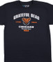 Grateful Dead Chicago 95 Navy T-Shirt Tee Liquid Blue