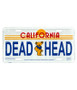 Grateful Dead GD Golden State License Plate