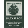 Grateful Dead 1981 05-13 Backstage Pass