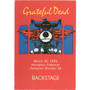 Grateful Dead 1986 03-20 Backstage Pass