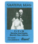 The Vault Grateful Dead 1994 09-17 Backstage Pass Liquid Blue
