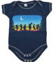 Grateful Dead GD Moondance Navy Onesie