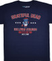 Grateful Dead Patriot Dead Navy T-Shirt Tee Liquid Blue