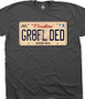 Grateful Dead Gr8Fl Ded Charcoal T-Shirt Tee Liquid Blue